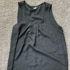 Basic Black Tank With Flowy Fit Size M